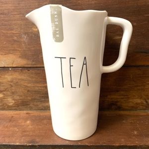 Rae Dunn TEA Melamine Pitcher NWT